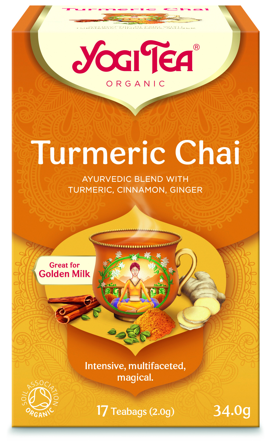 Yogi Tea Turmeric Chai BIO 17 Tea Bags